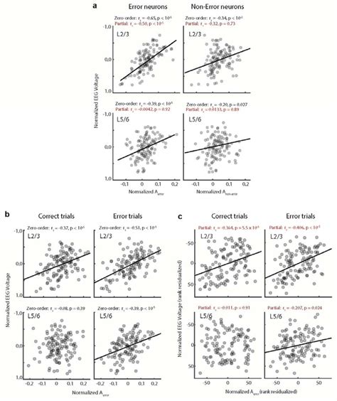 Relationship Of Eeg And Error Related Spike Rate A Zero Order