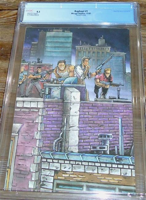 Raphael Teenage Mutant Ninja Turtle 2nd Printing Variant 1985 Comic