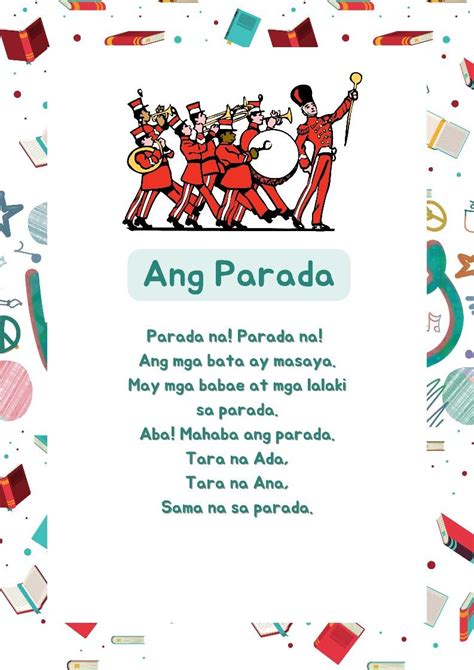 Ang Parada Tagalog Grade 1 Bullet Journal Reading Reading Books