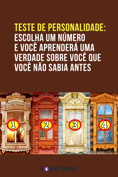 Teste De Personalidade Escolha Um N Mero E Voc Aprender Uma Verdade