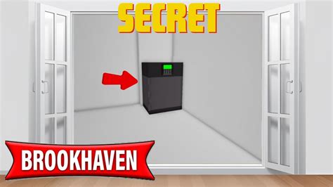 Odkry Em Sekretny Sejf Na Update Brookhaven Rp Youtube