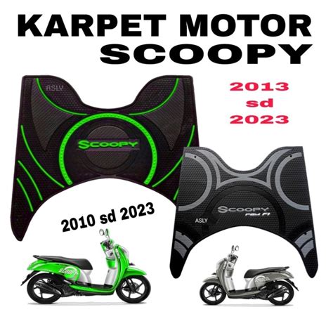 Jual Asly Karpet Motor Scoopy Krbu Sd Karpet Scoopy Pijakan