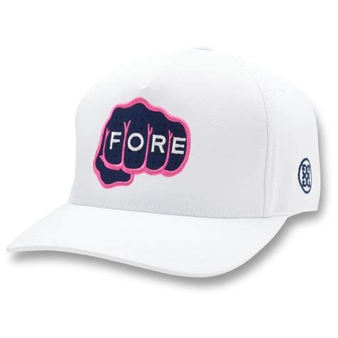 G/FORE Fore Fist Snapback Golf Hat Snow - Carl's Golfland