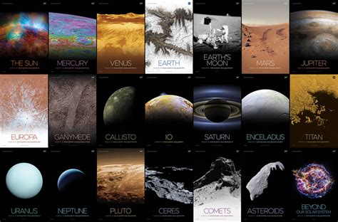 Fotos Del Sistema Solar La Nasa Regala Sus Mejores Posters