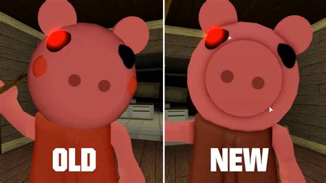 Roblox Piggy Old Piggy Vs New Piggy Comparison Youtube