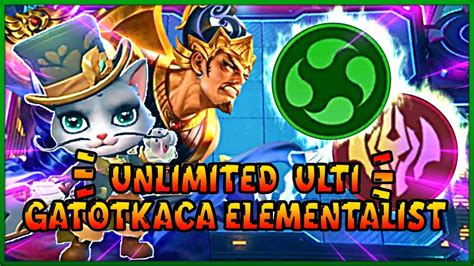 Unlimited Ulti Gatot Elementalist Buss Cara Main Commander Buss Skill