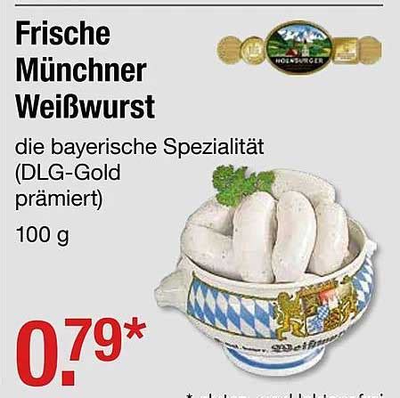 Frische Münchner Weißwurst Angebot bei V Markt 1Prospekte de