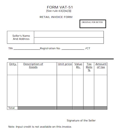 Free Blank Fillable Invoice Template - Templates Printable Free