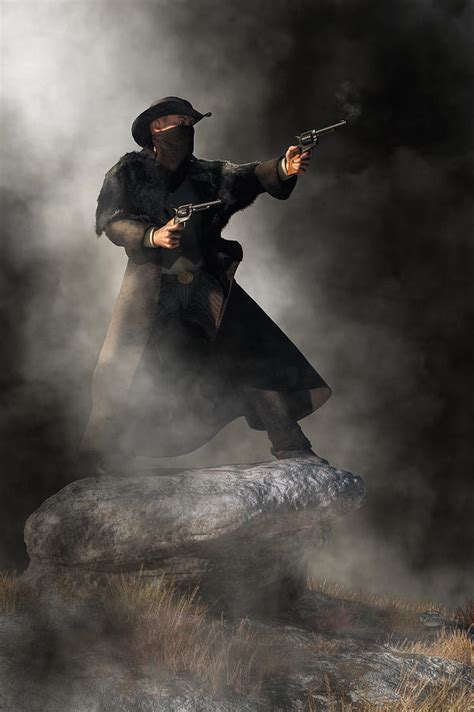 Gunslinger Digital Art By Daniel Eskridge Pixels