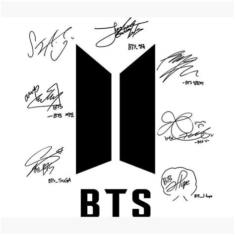 JUNGKOOK On Instagram Their Signatures Are Really Creative Which