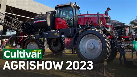 Massey Ferguson destaca os pulverizadores da série 500 R na Agrishow