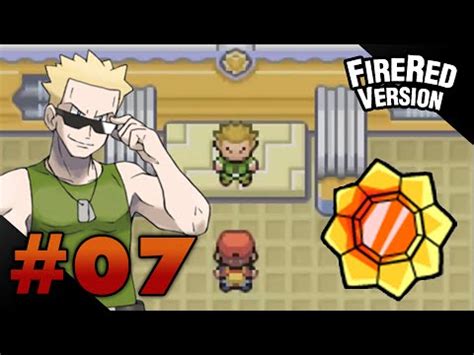 Let S Play Pokemon FireRed Part 7 Vermilion Gym Leader Lt Surge