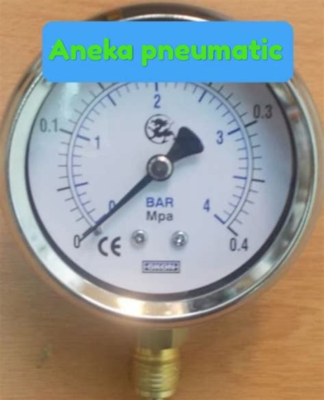 Jual Pressure Gauge Model Raket 2 1 2 Inci 60 Mm Satuan Bar Mpa SKON