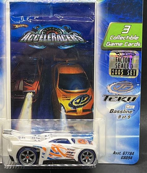 Hot Wheels AcceleRacers 2005 Factory Sealed Teku Bassline 9 9 EBay