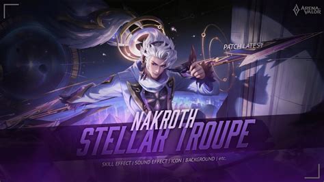 AoV Mod Skin Nakroth Stellar Troupe Patch 1 55 1 5 มอดสกน นาค