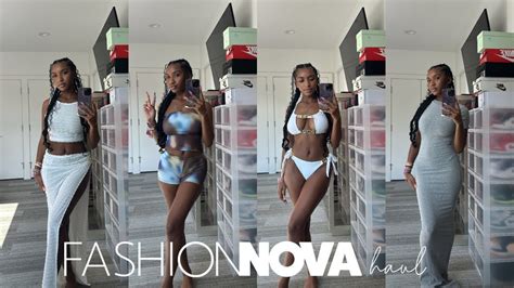 HUGE SUMMER TRY ON CLOTHING HAUL 2024 Fashion Nova Haul YouTube