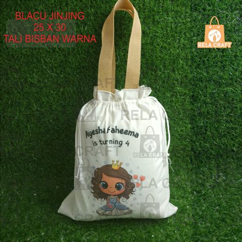 Jual Tas Souvenirtas Ulang Tahun Anakserut 25x30f4tali Bisban