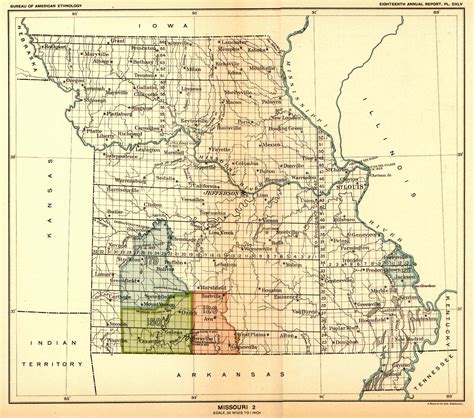 Indian Land Cessions Maps And Treaties In Arkansas Indian Territory And Oklahoma Louisiana