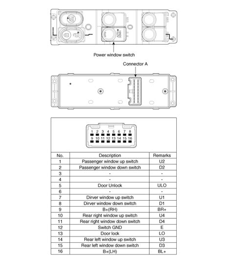 Wiring Diagram Power Window Switch - 4K Wallpapers Review