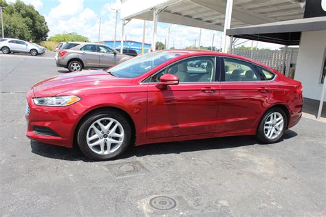 Pre Owned 2016 Ford Fusion Se Sedan 4 Dr In Tampa 2536 Car Credit Inc