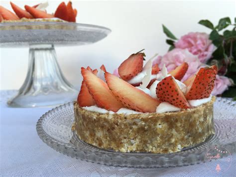 Tarte Fraises Coco Crue Et Vegan Foodista Challenge