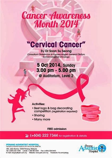 National Cancer Society Of Malaysia Penang Branch September 2014