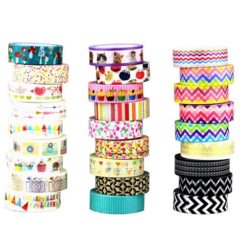 Cute Random 2 PCS Japanese Washi Tape Decorative Tape Scrapbooking