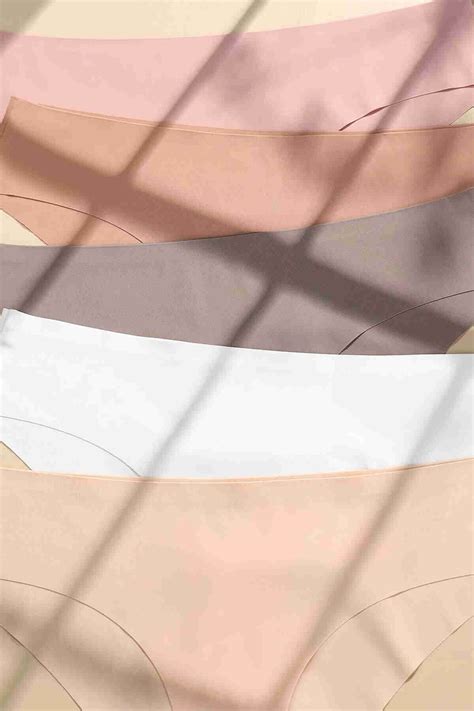 Merry See 5 li Set İz Yapmaz Likralı Dikişsiz Lazer Kesim Bikini Slip Külot Açık Çok Renkli