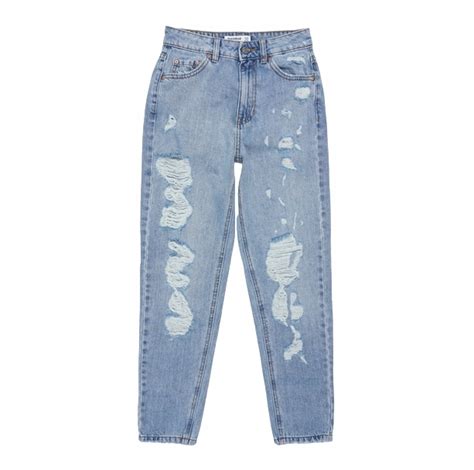 Spodnie Damskie PULL BEAR Jeansowe Mom R 42 13498833021 Oficjalne