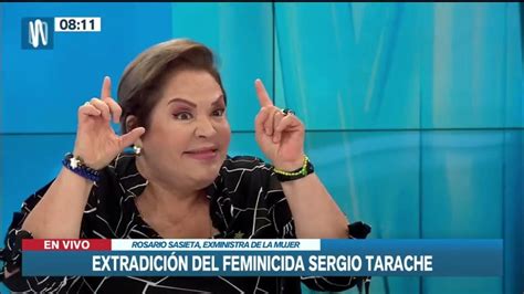 Extradición Del Feminicida Sergio Tarache Sasieta En Canal N Youtube