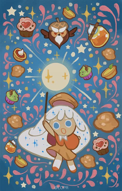 Cream Puff Cookie Cookie Run Image By Loprna 3187450 Zerochan