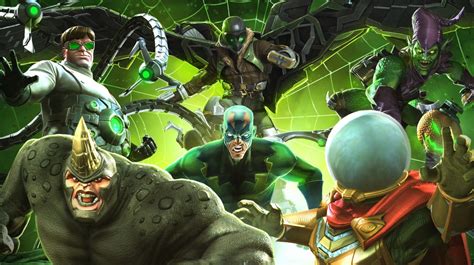 The Amazing Spider Man Sinister Six Members