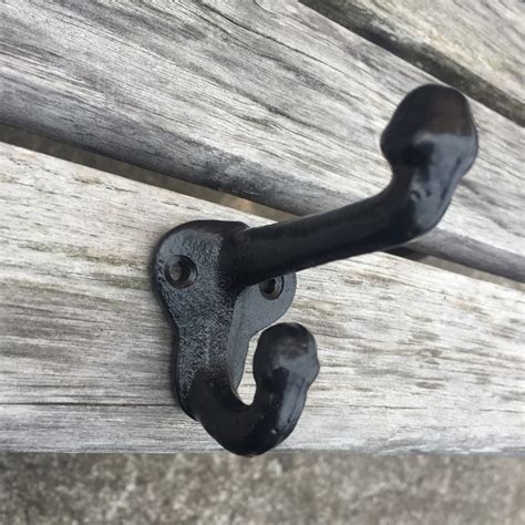 Set Of Vintage Style Cast Iron Wall Coat Hooks Hat Hook Hall Tree