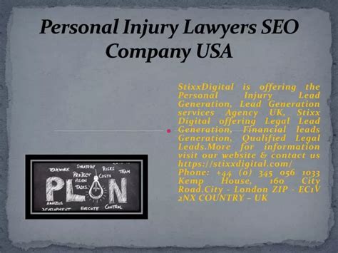 Ppt Personal Injury Lawyers Seo Company Usa Powerpoint Presentation Free Download Id 11998258