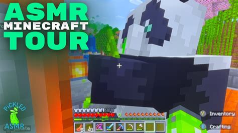 Asmr My Minecraft Realm Tour Youtube