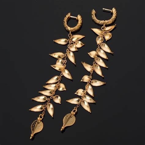 Korean Fashion Korean Traditional Gold Earrings Dangle , Kingdom Dynasty Kpop Earrings, Jumong ...