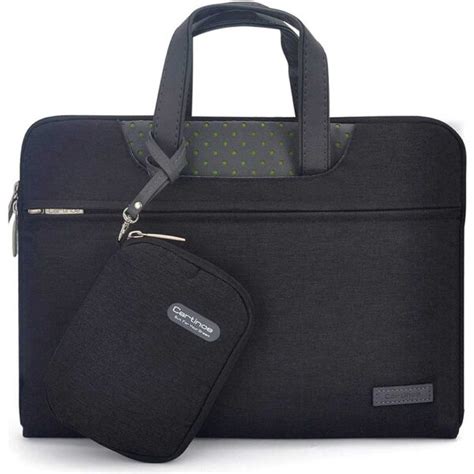 Cartinoe 15 4 Inch Laptop Bag And Travel Pouch Black Hightech