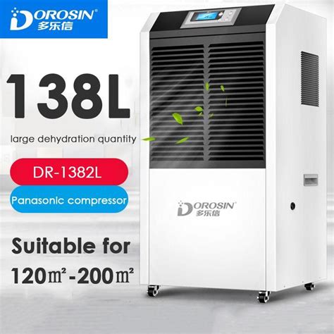 Dr L Industrial Air Dehumidifier Basement Warehouse Electric