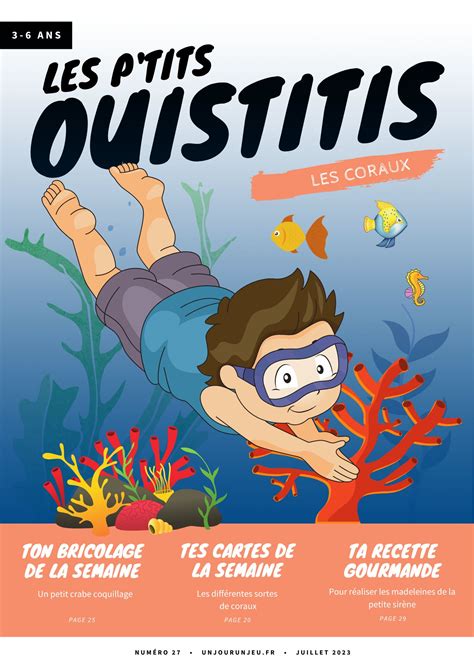 Les P Tits Ouistitis Observent Les Coraux Un Jour Un Jeu