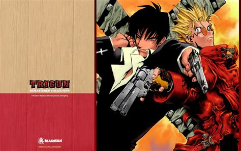 Wallpaper Illustration Anime Manga Cartoon Comics Poster Trigun