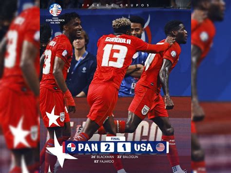 Hasil Copa America Panama Vs Amerika Serikat Drama Kartu Merah