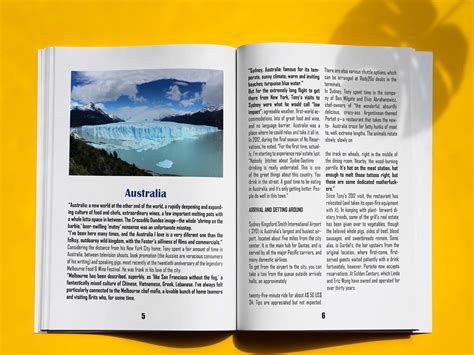 Tourism book design on Behance