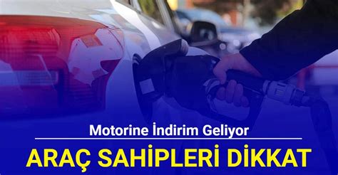 Son Dakika Motorine Indirim Geliyor