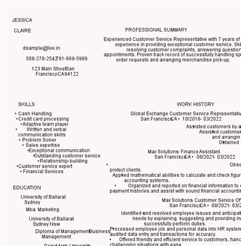 6 Great Finance Assistant Resume Examples Livecareer