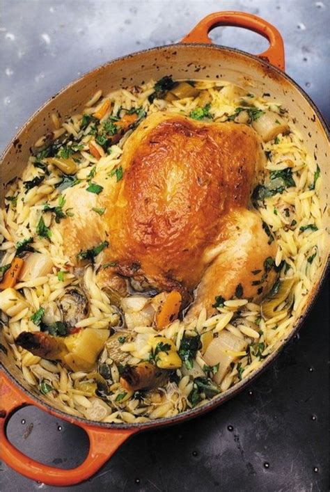 Nigella Lawsons Chicken In A Pot With Lemon And Orzo Recipe