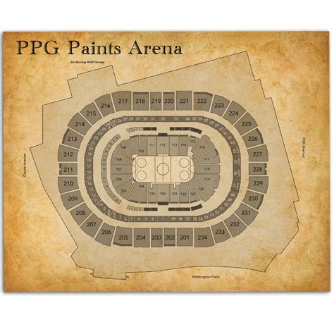 Ppg Arena Seating Chart With Seat Numbers Cabinets Matttroy