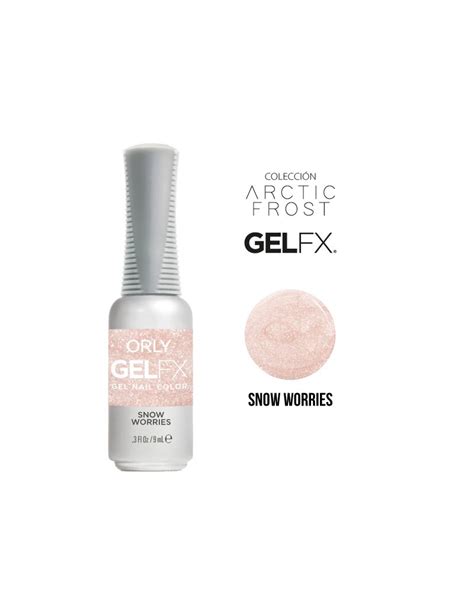 Esmalte Orly Gel Fx Snow Worries I Arctic Frost Frasco Ml Estilos