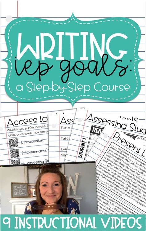 How To Write Iep Goals A Step By Step Course Special Education Teacher Special Education