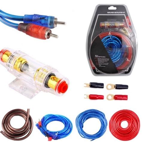 Car Audio Amplifier Wiring Set Subwoofer Amplifier Installation Kit Ga