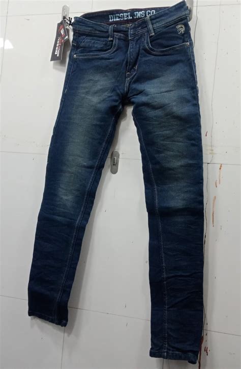 Lycra Faded Men Basic Jeans Waist Size At Rs Piece In